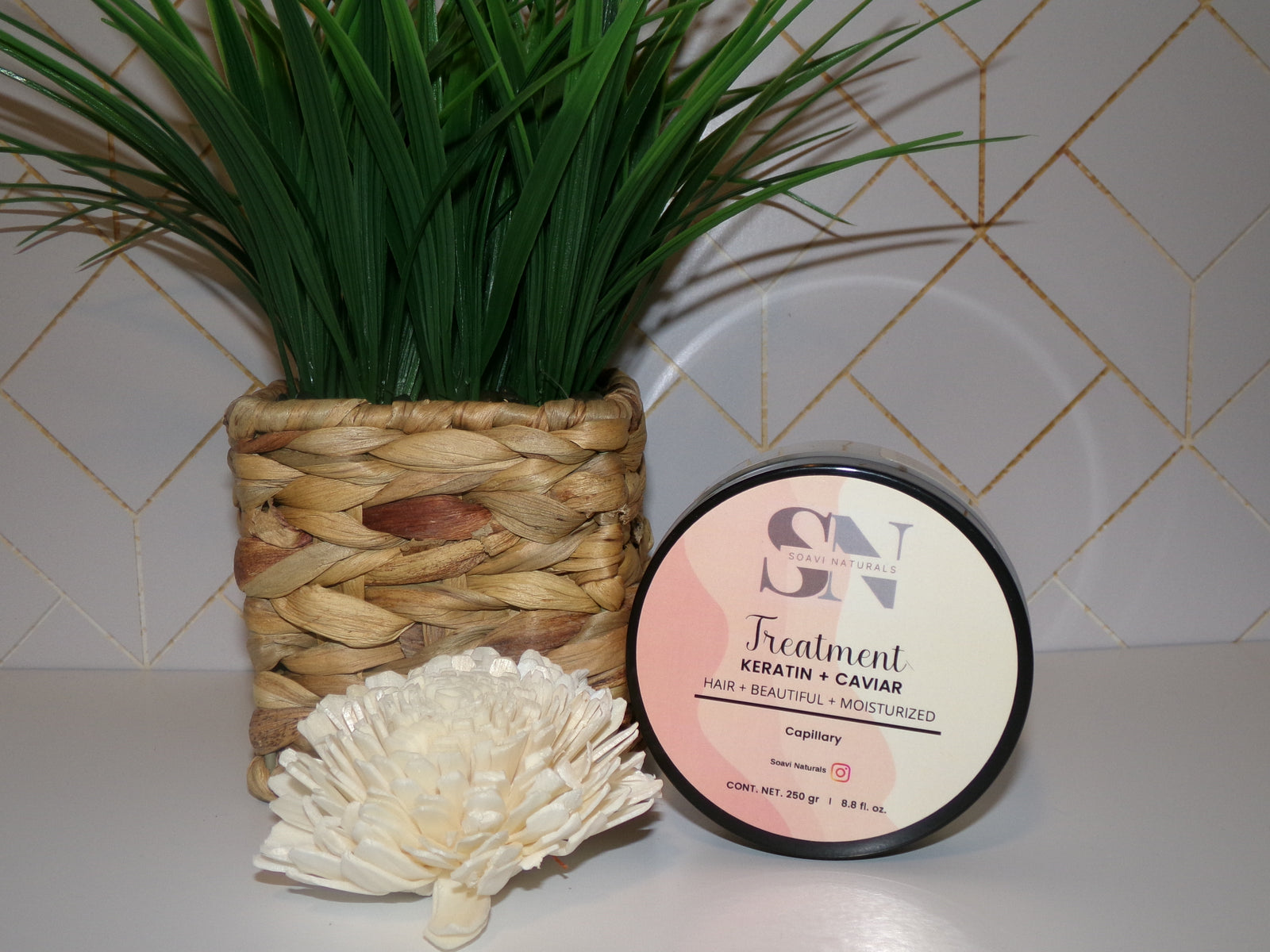 Soavi Naturals Keratin+Caviar Cream