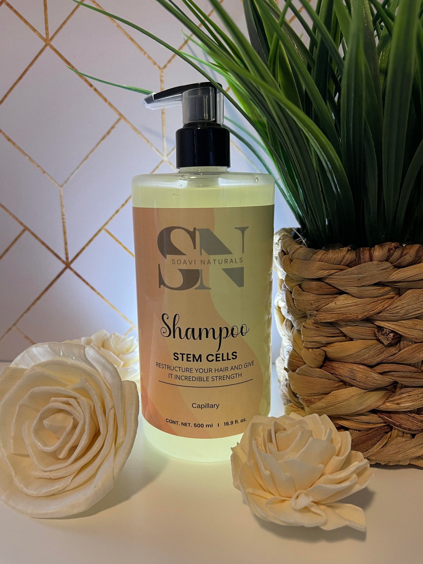 Soavi Naturals Stem Cell Shampoo